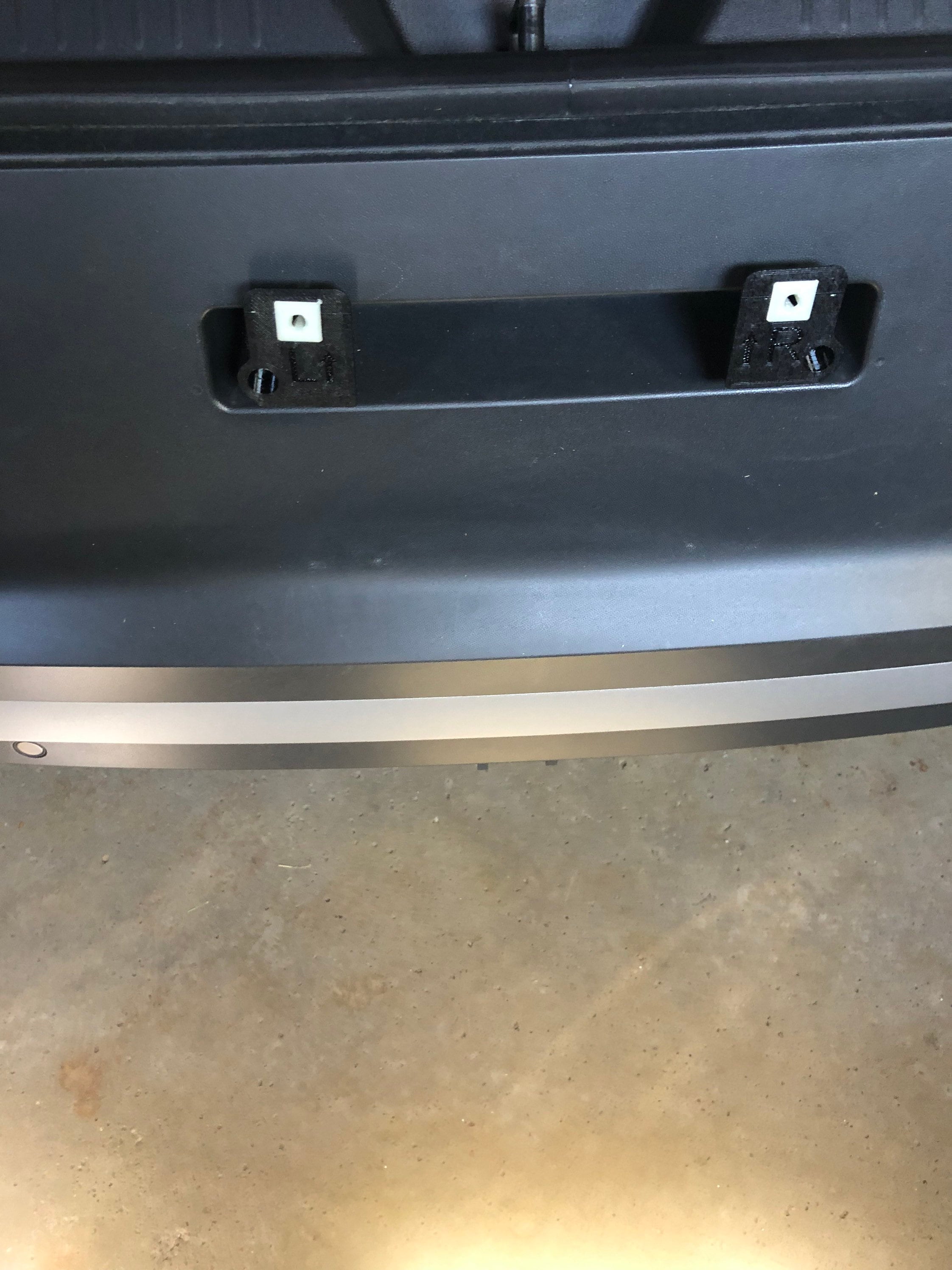 Volkswagen ID.4 Rear License Plate Bracket Kit Etsy Canada