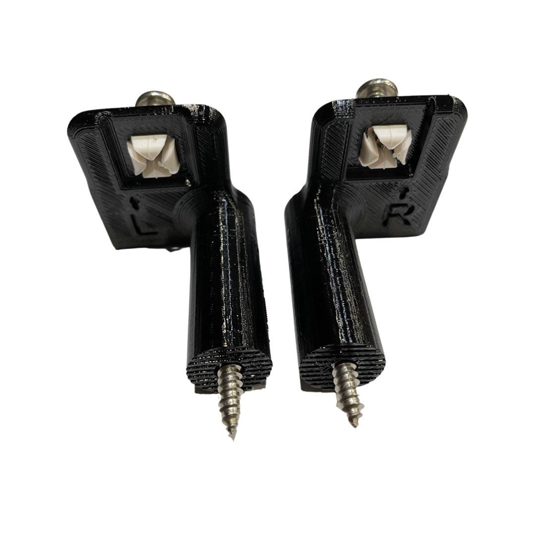 Solution for rear license plate bracket by using OEM VW parts