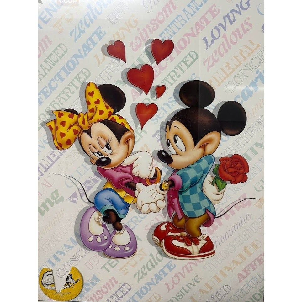 【額装セット】【DEATH NYC】Micky ＆ Minnie’s Love 額装セット】【DEATH NYC】Micky ＆ Minnie's Love