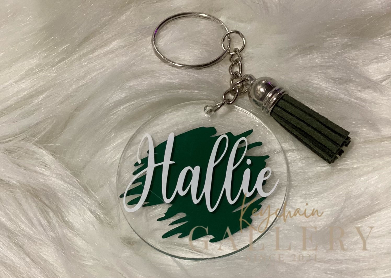 Paint Swatch Keychain / Personalized Keychain / Acrylic Etsy