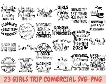 Girls weekend svg, Girls Trip Shirts Svg,  Girls Trip Svg Bundle,  Matching Shirts Svg, Vacation Svg, girls trip svg, Besties Holiday svg