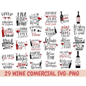 Wine Quotes Svg Bundle, Wine Svg, Drinking Svg, Wine Quotes, Wine glass svg, Funny Quotes, Sassy, Wine Sayings, Funny Wine Bundle SVG, wine