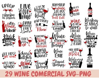 Wine Quotes Svg Bundle, Wine Svg, Drinking Svg, Wine Quotes, Wine glass svg, Funny Quotes, Sassy, Wine Sayings, Funny Wine Bundle SVG, vino