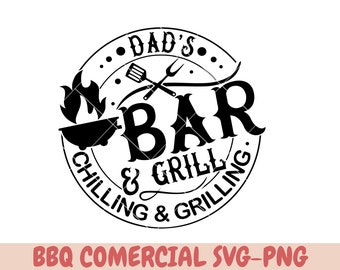 Barbecue SVG designs , BBQ svg , bbq svg, Grilling svg, Funny apron svg, Dad's Bar and Grill svg, barbecue Masters Svg
