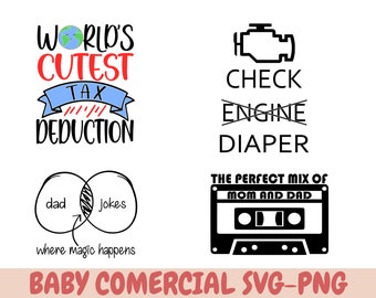 Baby svg Bundle, Baby Shower svg, Baby Onesie svg, Funny Baby svg, New Baby svg, New Mom svg, Newborn svg, Infant svg, Baby Sayings svg