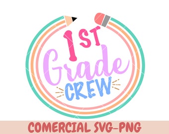 Back to school svg First grade svg, First Grade Teacher svg,  cut file instant download vector, School Shirt svg, back to school png, svg