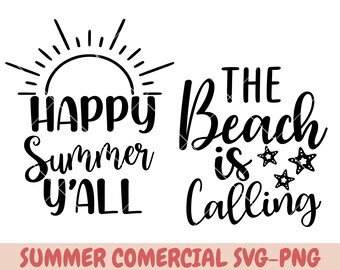 Der Strand ruft mich svg, Sommer SVG Bundle, Strand SVG, Strand Leben SVG, Strand Shirt svg, Beach Babe svg, Sommer Zitat, Cricut Cut Files