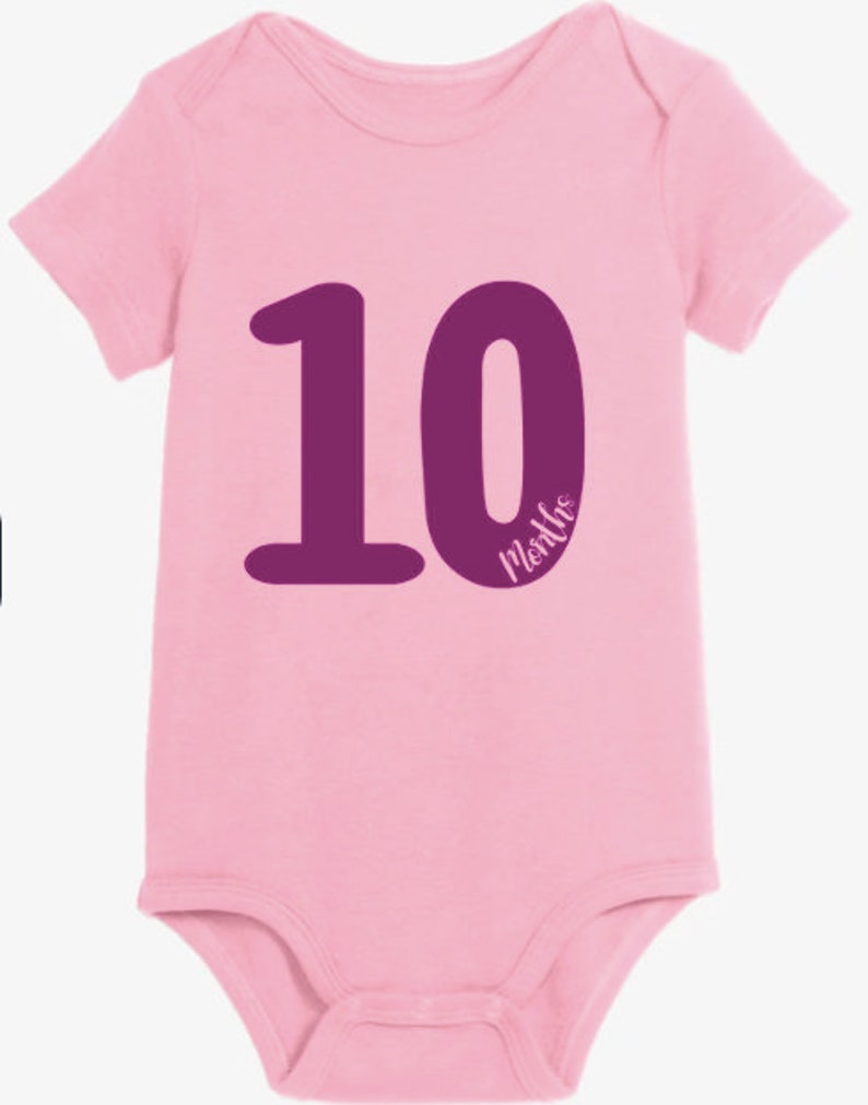 Milestone Months Svg 12 Month Onesie SVG Designs Baby - Etsy