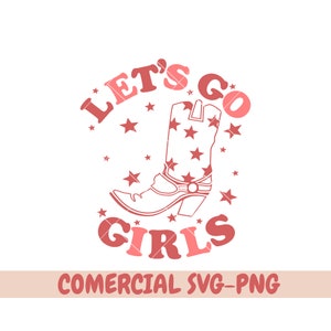 Laten we gaan meisjes SVG, Disco Ball Svg, Cowboy Hat Svg, Howdy Svg, Cowboy Svg, Cowgirl Svg, Western Svg, Howdy Yall Country Style Shirt Svg,