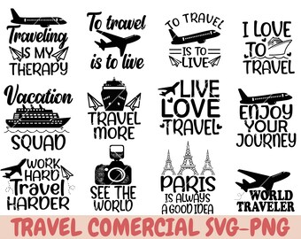 Family Vacation SVG, travel SVG Bundle, Vacation SVG,  Family Trip svg, Travel Quotes svg, Traveler svg, Adventure svg, Cut File Cricut, png