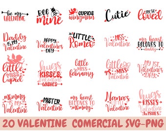 Valentines Day Svg Bundle,  Xoxo Svg, Kids Valentine svg Bundle, Valentine's Day svg, Be mine svg, My first valentine's day, Valentine png