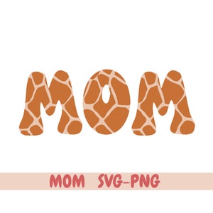 Leopard Mom svg, Leopard Print svg, mom leopard png, mom life svg, mom svg, cheetah mom svg, mommy svg - Printable, Cricut & Silhouette, svg