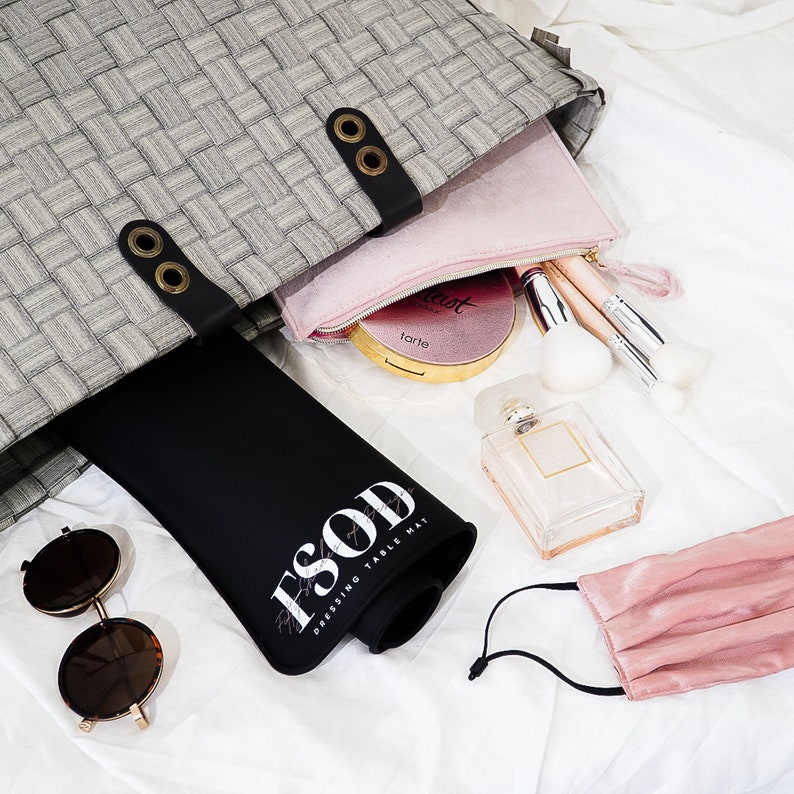 Dressing Table Mat / Beauty Mat / Makeup Mat / Cosmetic Mat / Etsy