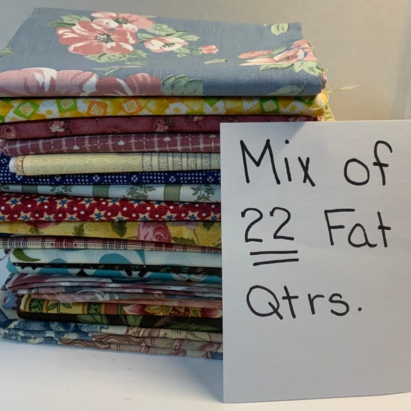 Free Gift W/This Mix Designer Collection {22} Fat Quarters