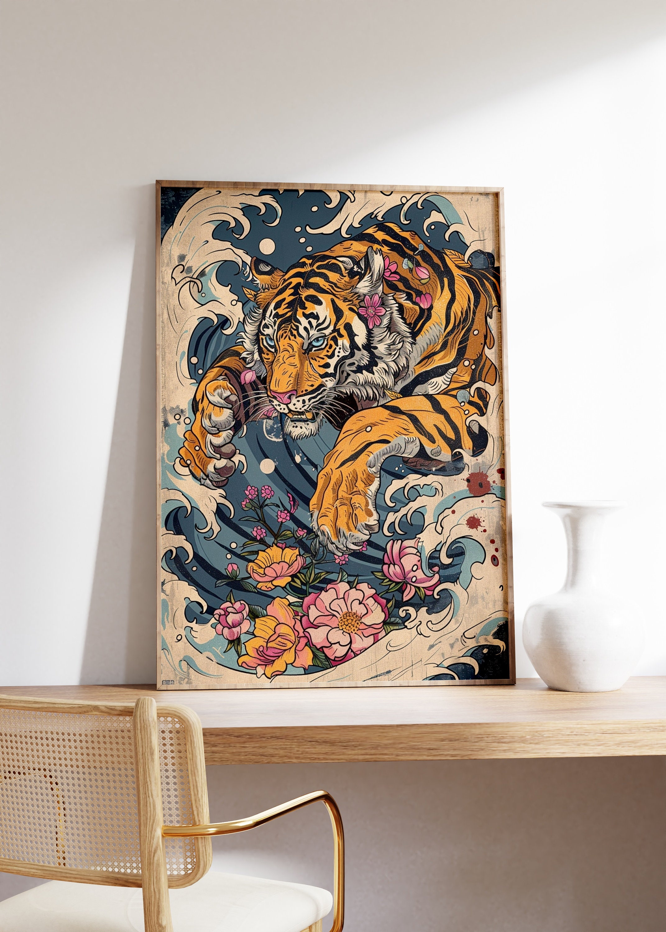 原画/抽象画/モダンアート/インテリア/アクリル画 OLD TIGER(虎波) il_fullxfull.5985484559_m2k1.jpg