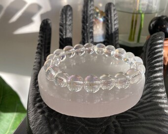 Aura bracelet - Blue AB crystal bracelet - Crystal  bracelet - Canadian made - gift idea