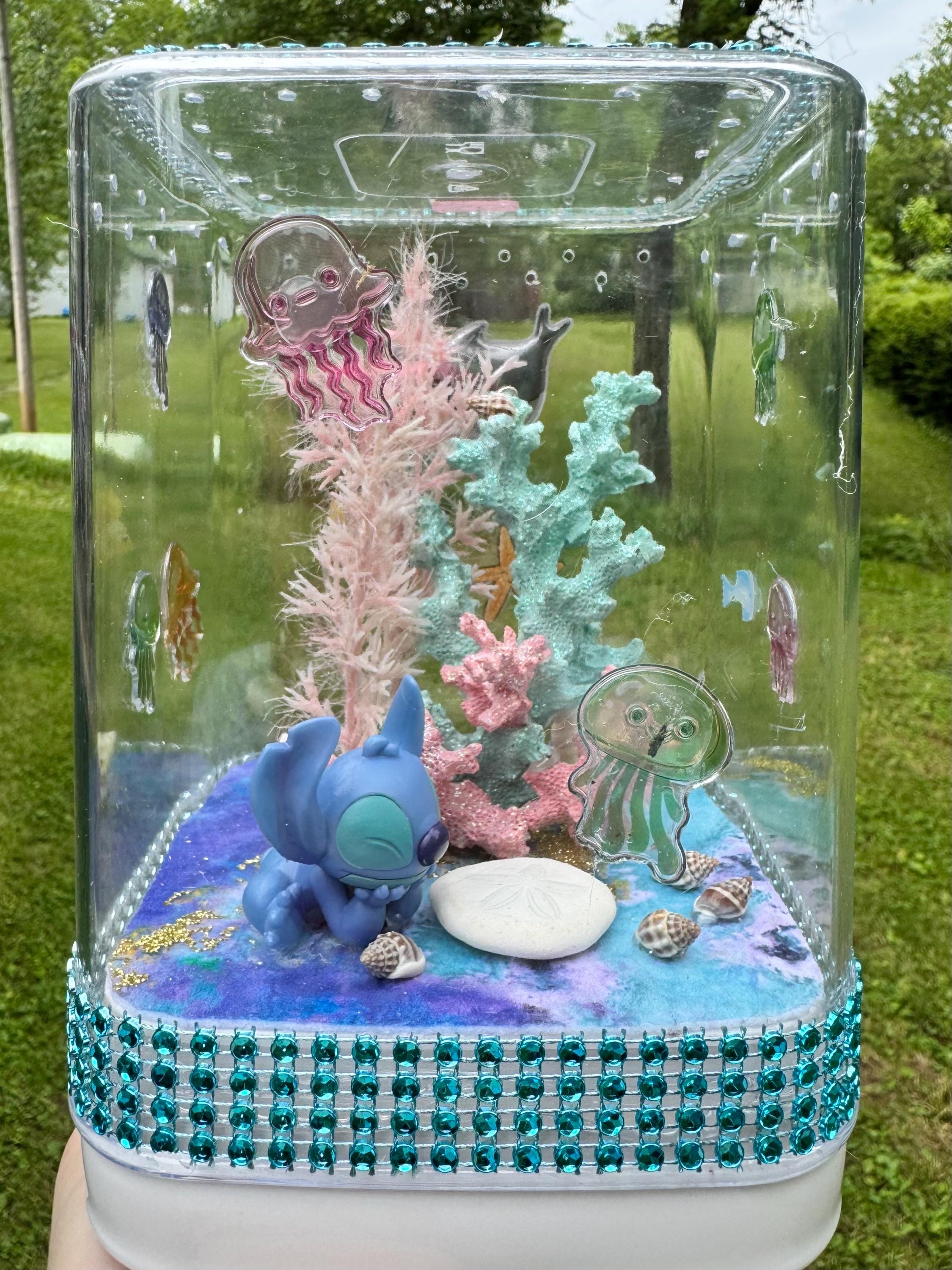 Jumping Spider Enclosure LILO and Stitch Theme Terrarium
