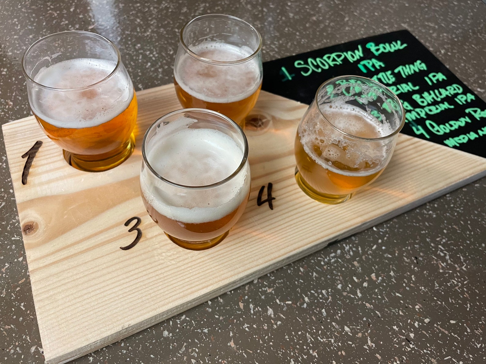 Beer flight Etsy