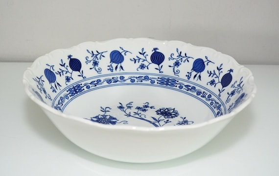 Service à Dessert Porcelaine Seltmann Weiden – Modèle Theresia Bleu