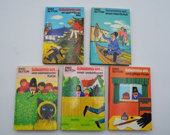 5 livres pour enfants Edin Blyton Secret sur... 1970