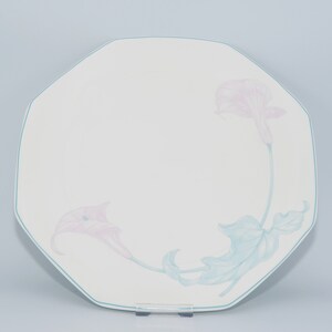 Villeroy & Boch CALLA Heinrich VB piatto da torta minimalista quadrato porcellana pastello vintage Germania