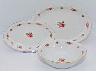Seltmann Weiden Portauovo Con Ripiano Fashion Posh Rose - Porcellana Dura Bianco/Rosa, Prodotto In Germania