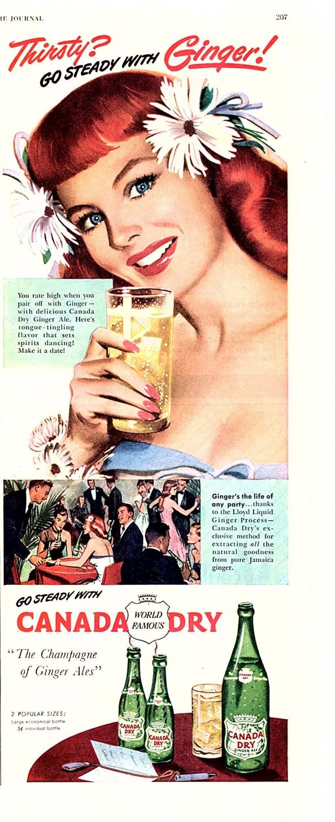  1957 Vintage Lingerie Ad for Maidenform Bra - I