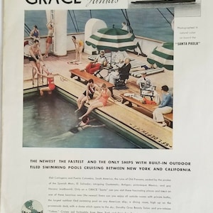 Original Vintage Advertising for 1969 Sears Lace Tulip Bra & Panty Girdle 