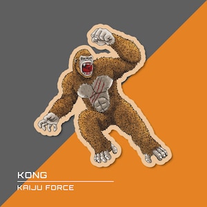 Kong - Skull Serie Vinyl Sticker
