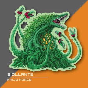 Biollante - Godzilla Series Vinyl Sticker