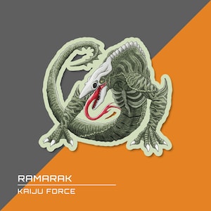 Ramarak - Skull Island Serie Vinyl Aufkleber