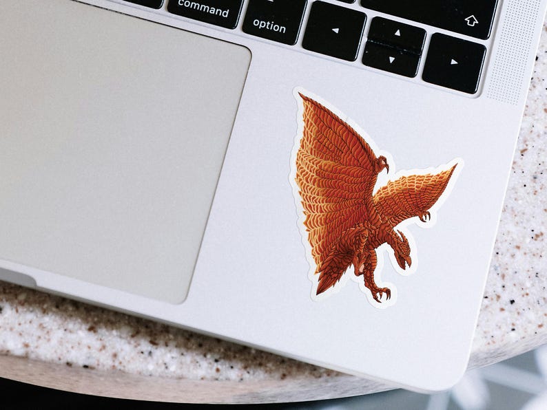 Rodan - Godzilla Series Vinyl Sticker - Etsy