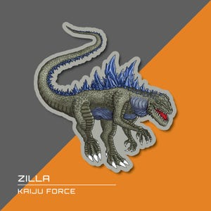 Godzilla 1998 - Godzilla Series Vinyl Sticker