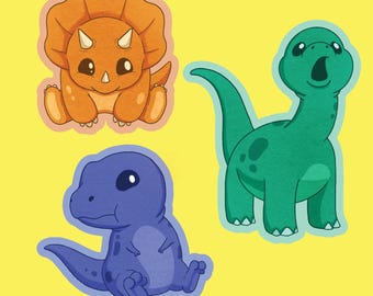 Baby Dinosaurus Stickers
