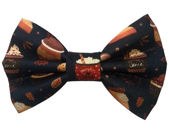 Fall Food Pet Bow Tie: Thanksgiving Dog Cat Collar Accessory