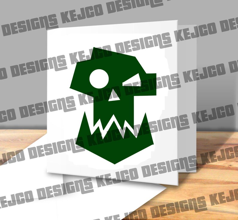 Ork SVG Warhammer 40k SVG Warhammer SVG orc svg total war | Etsy México