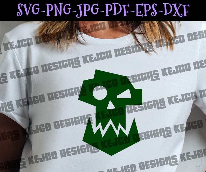 Ork SVG Warhammer 40k SVG Warhammer SVG orc svg total war | Etsy México