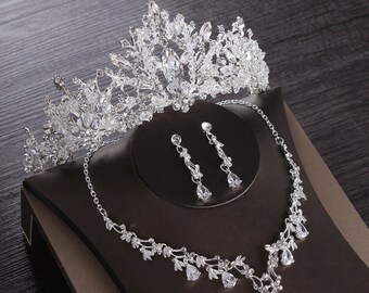 Swarovski kristal bruids tiara, kristal bruiloft tiara, strass tiara, bruiloft tiara, bruids tiara, kristal tiara, tiara voor bruid Meisje