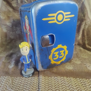 Fallout Vault Tech Mini Fridge Cooler