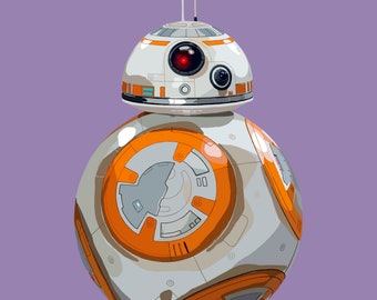 BB-8 Digitaldruck