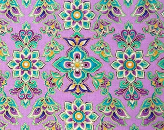 Paisley Moon Quartz Fabric, Catching Dreams by Michael Miller Fabrics