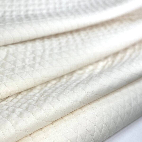 Quilted Calico 115cm wide Natural Unbleached Premium Blend