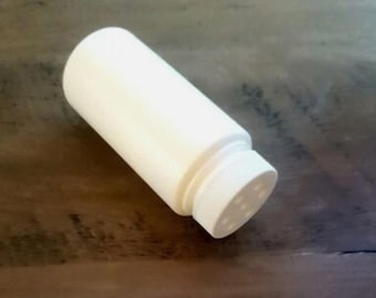 Powder Shaker Dispenser-DIY Baby/Body/Foot Powder Dispenser Bottle - Made in USA.