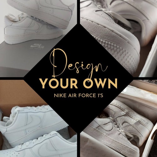 Custom Nike Air Force 1 Your Own Three Colour - Etsy Canada