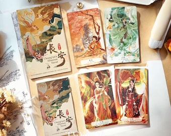 Tarot Ilusión de Chang An DELUXE: Cartas de la cultura de la dinastía Tang y el arte chino antiguo