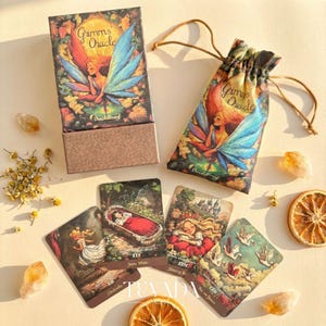 Grimms' Oracle Deck: Inner Child Healing Whimsical Fairy Tale Cartoon Divination