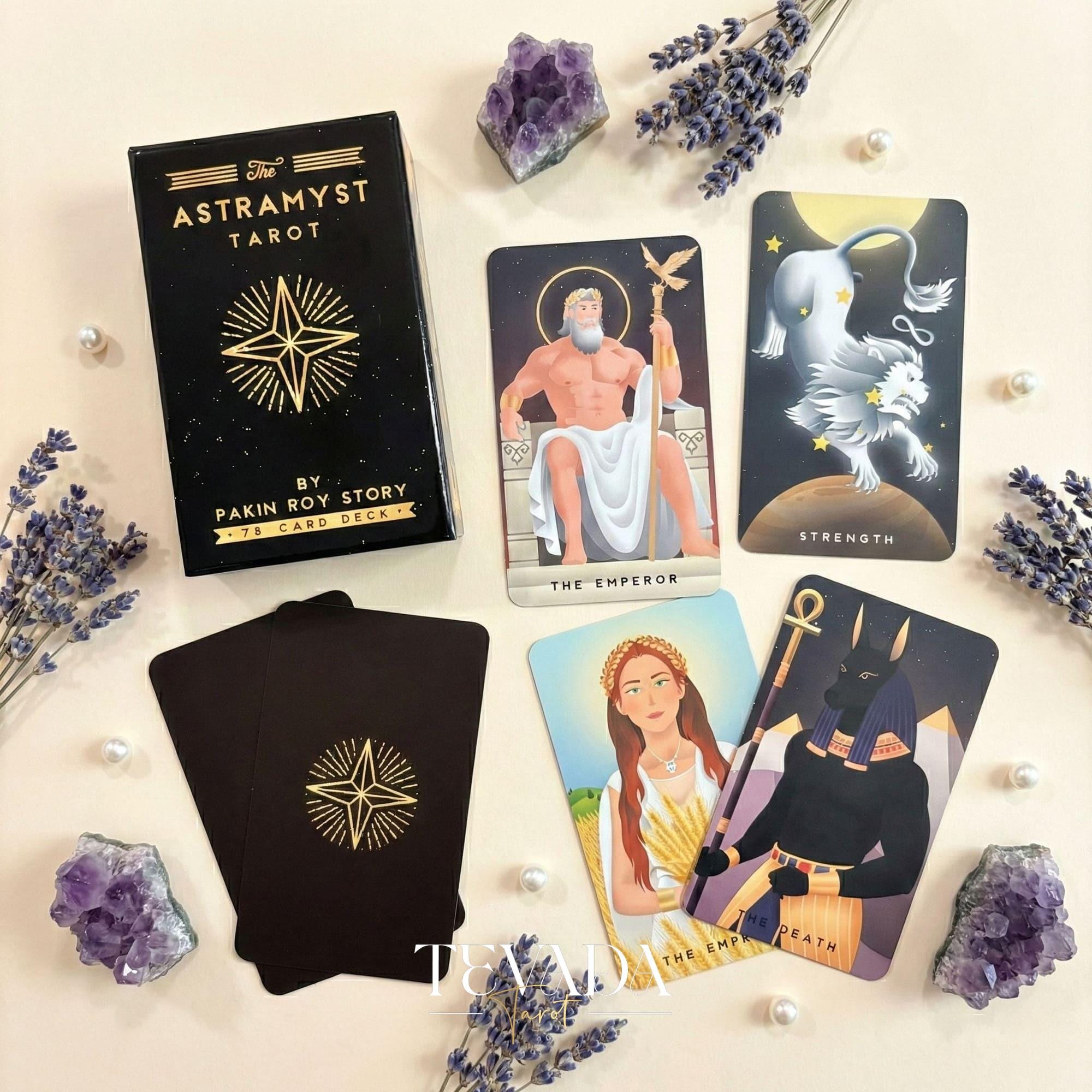 The Astramyst Tarot Deck: Thai Khon Art Cosmic Mystery Indie Card