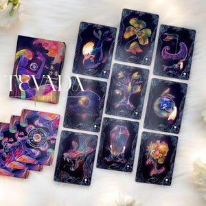 La sirène Lenormand - uvres d'art enchanteresses pour des conseils sincères et une clarté inspirée de l'océan - Cartes indépendantes uniques Oracle Cartes de confirmation de jeu de cartes
