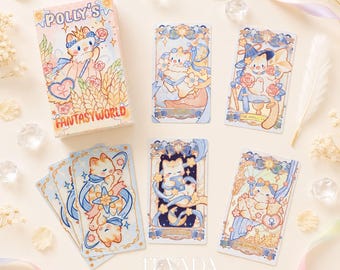 Polly's Fantasy World Tarot 3.0: Whimsical Storybook Cartoon for Gentle Daily Reading