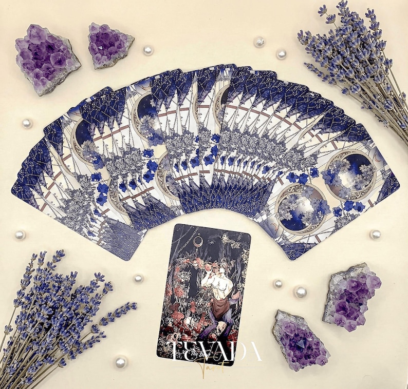 The Radiant Essence Tarot Deck featuring vintage manga Greek mythology art for intuitive divination.